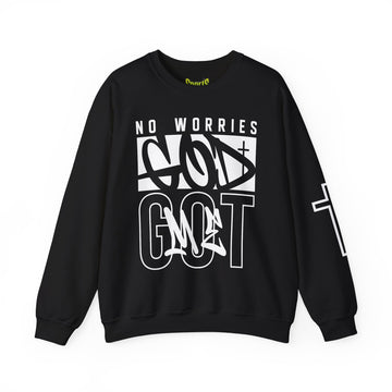 No Worries GOD Got Me Sweatshirt