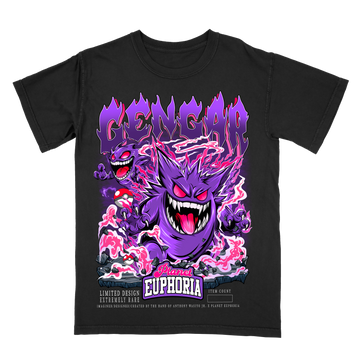 Gengar Black Tee