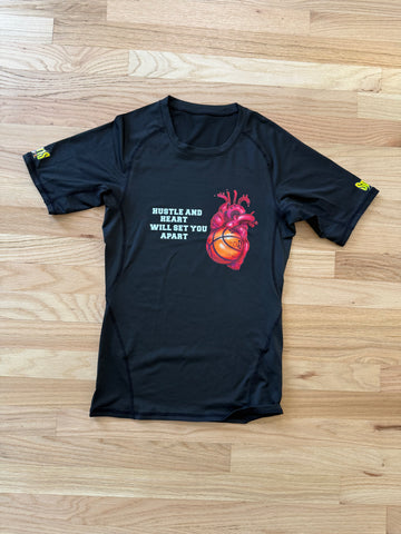 Hustle & Heart Will Set You Apart - Compression Shirt
