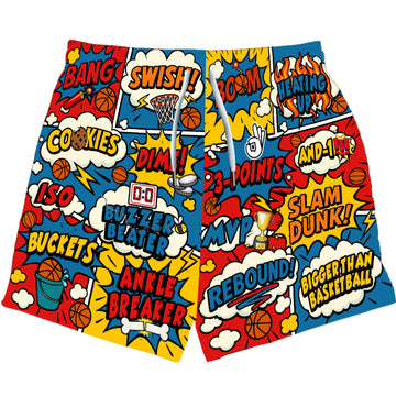Bigger Than Basketball Comic Book - Shorts