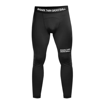 Bigger Than Basketball Performance Tights - Black