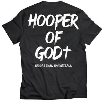Bigger Than Basketball Hooper of God - T-Shirt - Black